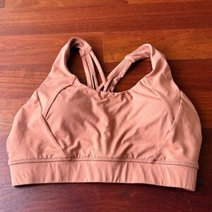 Rae Mode Rust Color Sports Bra